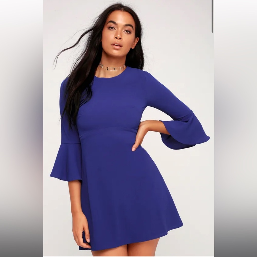 Lulu’s Royal Blue Dress